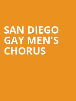 San Diego Gay Men's Chorus Poster