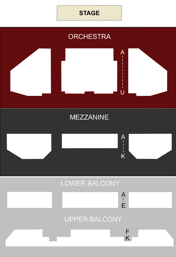 Codding Theatre Seating Chart