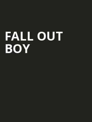 Fall Out Boy, North Island Credit Union Amphitheatre, San Diego