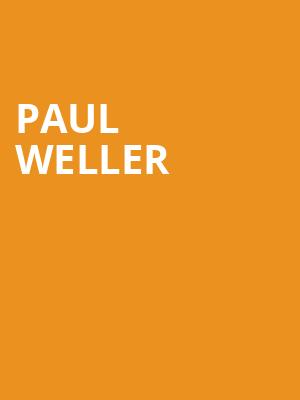 Paul Weller Poster