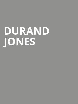 Durand Jones, Music Box, San Diego