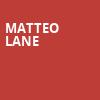 Matteo Lane, Balboa Theater, San Diego
